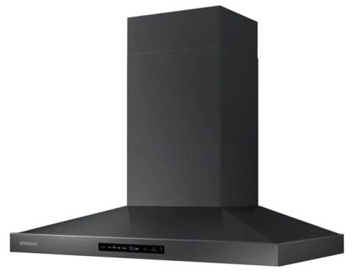 Samsung ADA 36" Fingerprint Resistant Black Stainless Steel Wall Mount Hood - Image 2