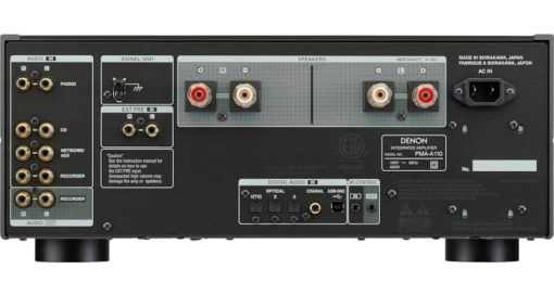 Denon 110-Year Anniversary Edition Silver Graphite Integrated Amplifier - Image 2