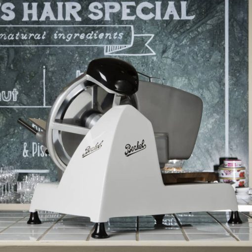 Berkel Red Line 250 White Electric Food Slicer - Image 2