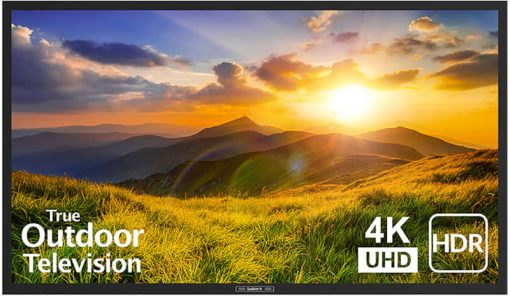 SunBrite 55" Black Signature 2 Series 4K Ultra HDR Partial Sun Outdoor HDTV