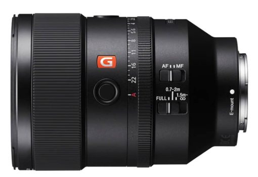 Sony Full-Frame E-Mount FE 135mm F1.8GM Master Lens - Image 2