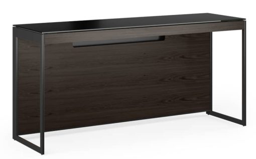 BDI Sequel 20 6102 Charcoal/Black Console Desk - Image 2