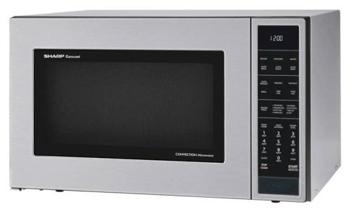 Sharp 1.5 Cu. Ft. Stainless Steel Carousel Convection Microwave Oven - Image 3