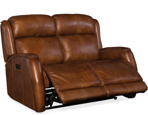 Hooker Furniture Living Room Emerson Power Loveseat - Image 2