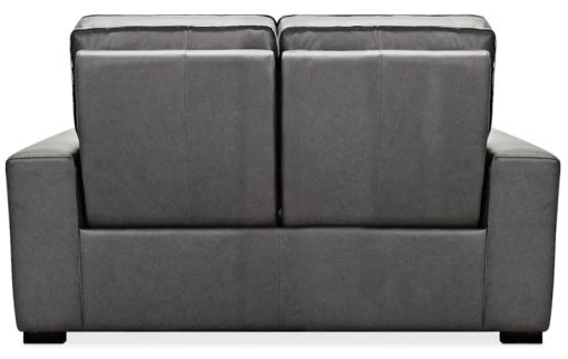 Hooker Furniture Living Room Braeburn Leather Loveseat With Power Recline And Power Headrest - Image 2
