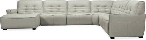 Hooker Furniture Living Room Reaux Grandier 6-Piece LAF Chaise Sectional With 2 Recliners - Image 2