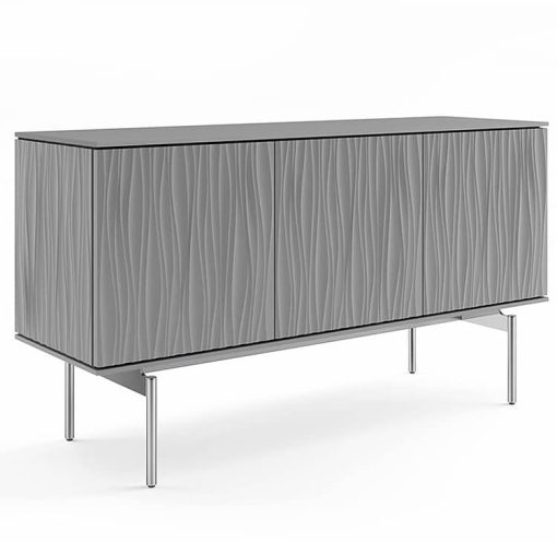 BDI Tanami 7107 Fog Grey Triple-Width Credenza - Image 2