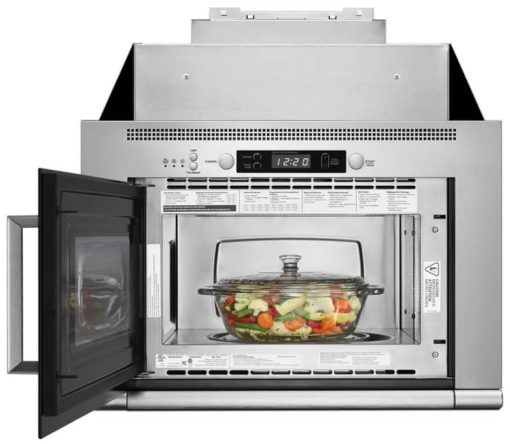 Whirlpool 0.8 Cu. Ft. Heritage Stainless Steel Microwave Hood Combination - Image 2