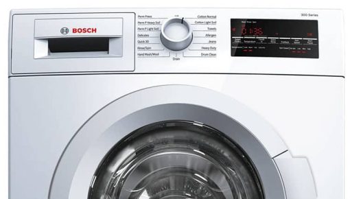 Bosch ADA 300 Series 24" White Compact Front Load Washer - Image 2