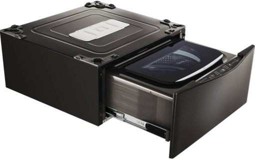 LG 29" SideKick Black Stainless Steel Pedestal Washer - Image 2