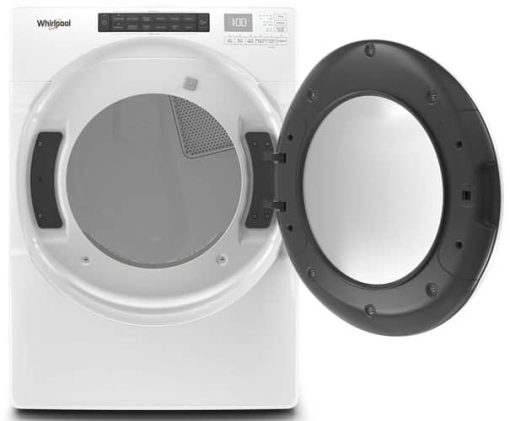 Whirlpool ADA 7.4 Cu. Ft. White Front Load Long Vent Electric Dryer With Intuitive Controls - Image 2