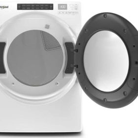 Whirlpool ADA 7.4 Cu. Ft. White Front Load Electric Dryer With Intuitive Touch Controls - Image 2