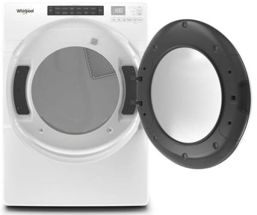 Whirlpool ADA 7.4 Cu. Ft. White Front Load Electric Dryer With Intuitive Touch Controls - Image 2