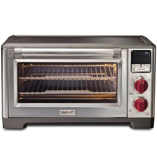 Wolf Gourmet Elite Countertop Oven With Red Knobs - Image 3