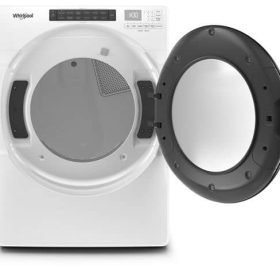 Whirlpool ADA 7.4 Cu. Ft. White Front Load Gas Dryer With Steam Cycles - Image 2