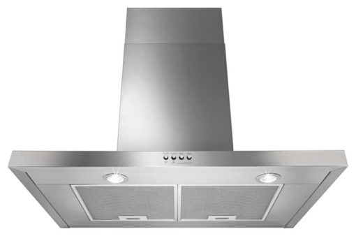 Whirlpool 30" Stainless Steel Wall Mount Flat Range Hood - Image 2