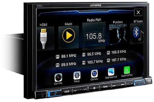 Alpine 8" Mech-Less Navigation Receiver - Image 2
