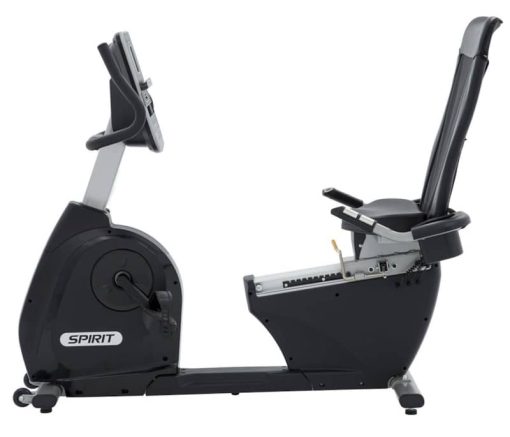 Spirit Fitness XBR55 Recumbent Bike With 7.5" Bright Blue Backlit LCD Screen - Image 2