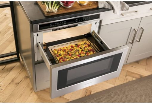 Monogram 1.2 Cu. Ft. Stainless Steel Microwave Drawer - Image 2