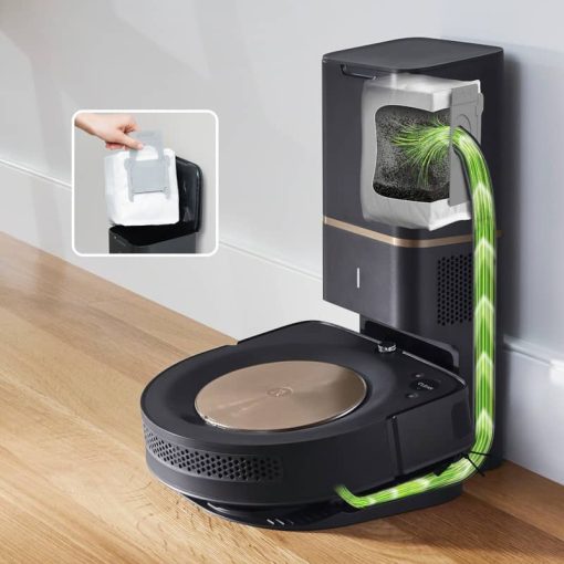 iRobot Roomba s9+ (9550) Wi-Fi Connected Robot Vacuum with Automatic Dirt Disposal - Image 2