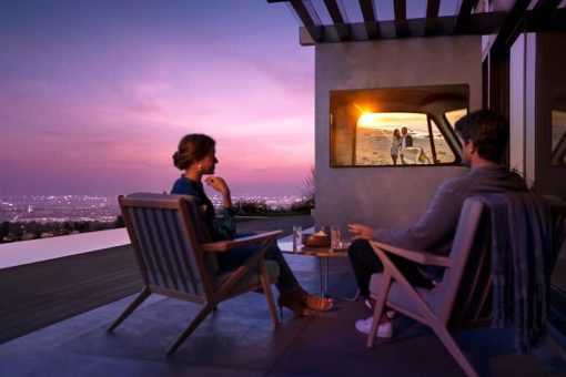 Samsung 65" The Terrace Black QLED 4K UHD Outdoor Smart HDTV - Image 11