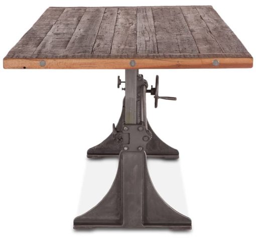Home Trends & Design Manchester Walnut 84" Dining Table - Image 3