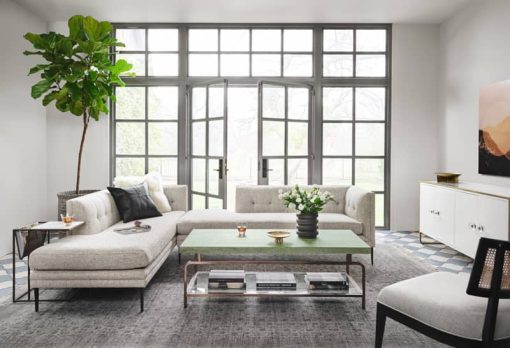 Four Hands Willow Collection 9x12 Flatweave Faded Print Rug - Image 10