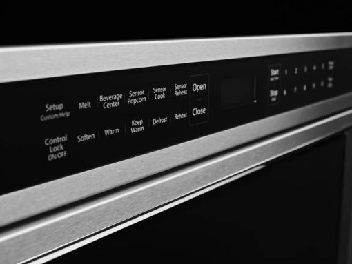 KitchenAid 24" Stainless Steel Under-Counter Microwave Drawer - Image 11