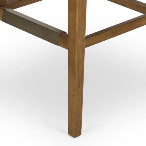 Four Hands Belfast Collection  Canvas Dark Moon Task Bar Stool - Image 12