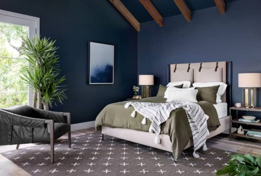 Four Hands Irondale Collection Leigh Upholstered Queen Bed - Image 12
