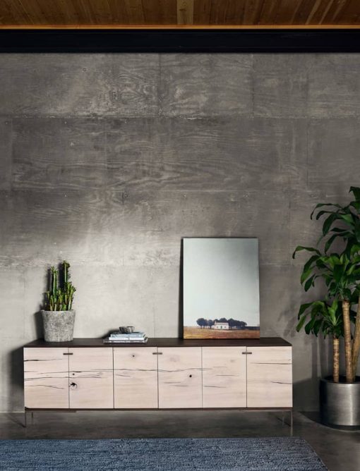 Four Hands Wesson Collection Bleached Yukas Cuzco Media Console - Image 12