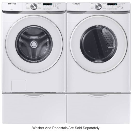 Samsung ADA 7.5 Cu. Ft. White Gas Long Vent Dryer With Sensor Dry - Image 13