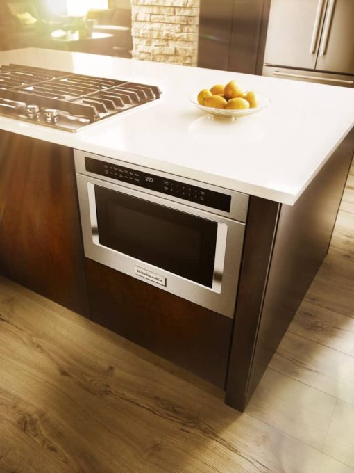 KitchenAid 24" Stainless Steel Under-Counter Microwave Drawer - Image 14