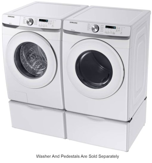 Samsung ADA 7.5 Cu. Ft. White Gas Long Vent Dryer With Sensor Dry - Image 15