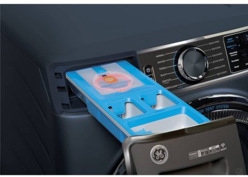GE ADA 5 Cu. Ft. Sapphire Blue Smart Front Load ENERGY STAR Steam Washer With SmartDispense UltraFresh Vent System With OdorBlock And Sanitize + Allergen - Image 15