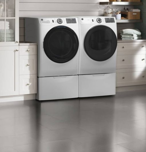 GE ADA 7.8 Cu. Ft. White Smart Front Load Gas Dryer With Sanitize Cycle - Image 16