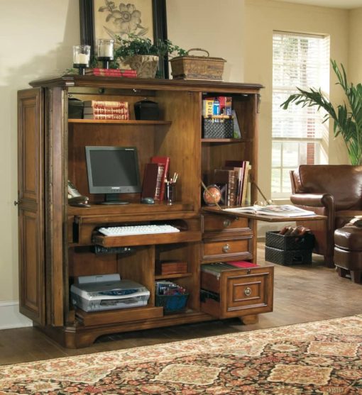 Hooker Furniture Home Office Brookhaven Computer Cabinet - Image 2