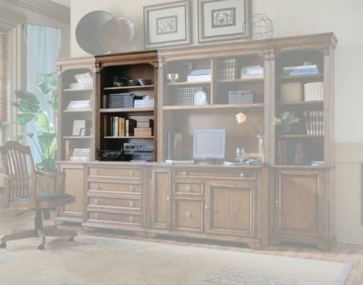 Hooker Furniture Home Office Brookhaven 32" Open Hutch - Image 2