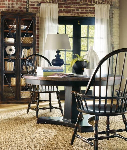 Hooker Furniture Dining Room Sanctuary Windsor Arm Chair - Image 2