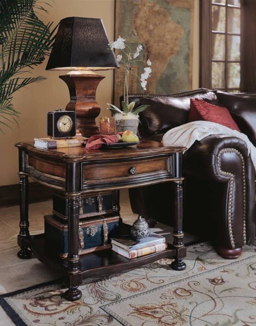 Hooker Furniture Living Room Preston Ridge Lamp Table - Image 2