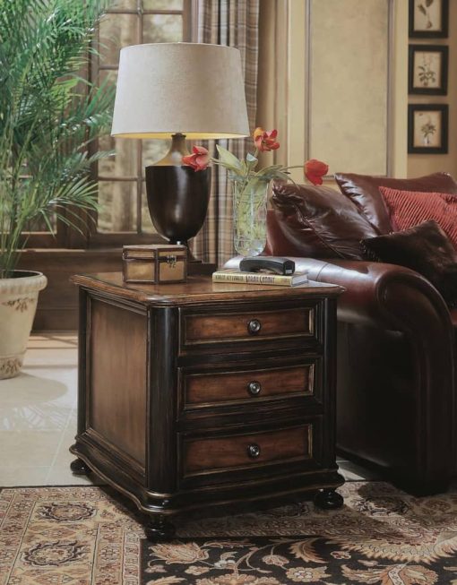 Hooker Furniture Living Room Preston Ridge Chairside Chest - Image 2
