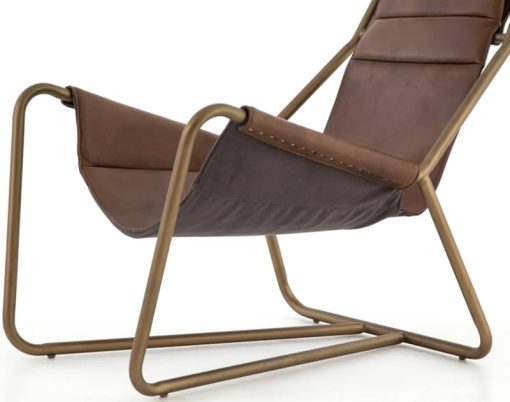 Four Hands Bishop Collection Patina Brown Vera Chair - Image 2