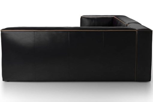 Four Hands Carnegie Collection Nolita Sectional Left Old Saddle Black Kit - Image 4
