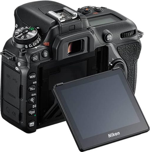 Nikon D7500 Black Digital SLR Camera Body - Image 3