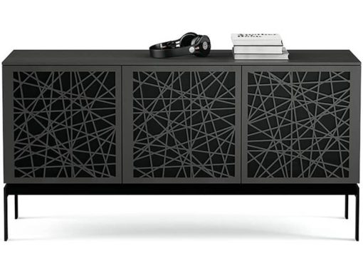 BDI Elements 8777-CO Charcoal With Ricochet Doors Storage Console - Image 2