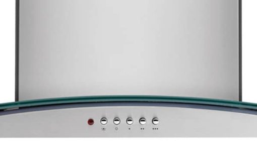 Frigidaire 36" Stainless Steel Glass Canopy Wall-Mount Hood - Image 2
