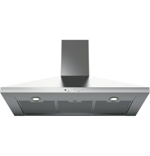 GE 36" Stainless Steel Wall-Mount Pyramid Chimney Hood - Image 2