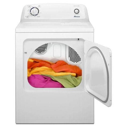 Amana 6.5 Cu. Ft. White Electric Dryer With Wrinkle Prevent Option - Image 2