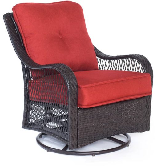 Hanover Orleans 3-Piece Outdoor Seating Patio Set In Autumn Berry - Image 2