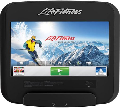Life Fitness Platinum Club Series Recumbent Lifecycle Exercise Bike - Image 2